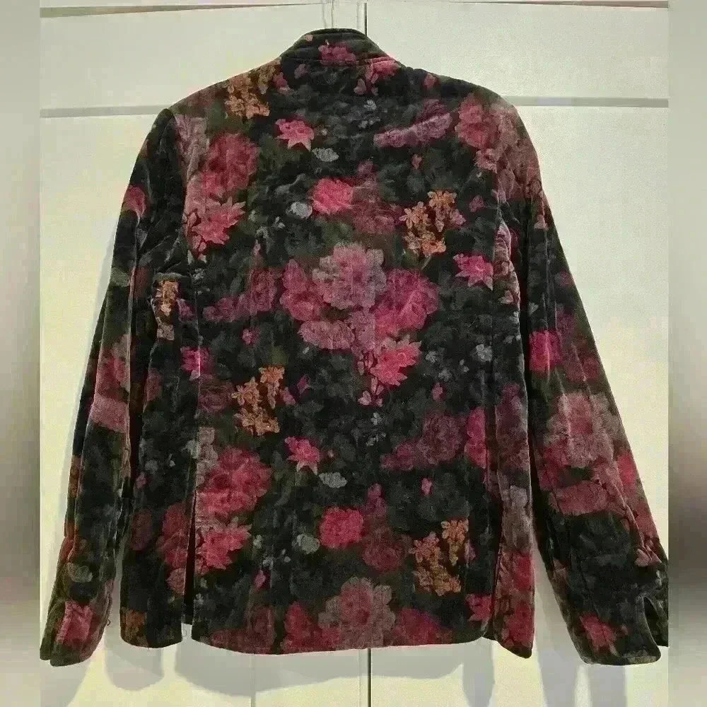 Vintage Handmade Floral Jacket - Picture 7 of 8